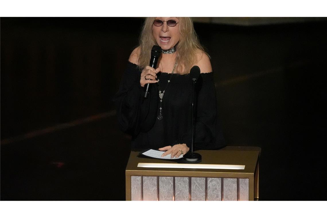 Die mehrfach ausgezeichnete Barbra Streisand erhält eine Ehrenpalme. (Archivbild)
