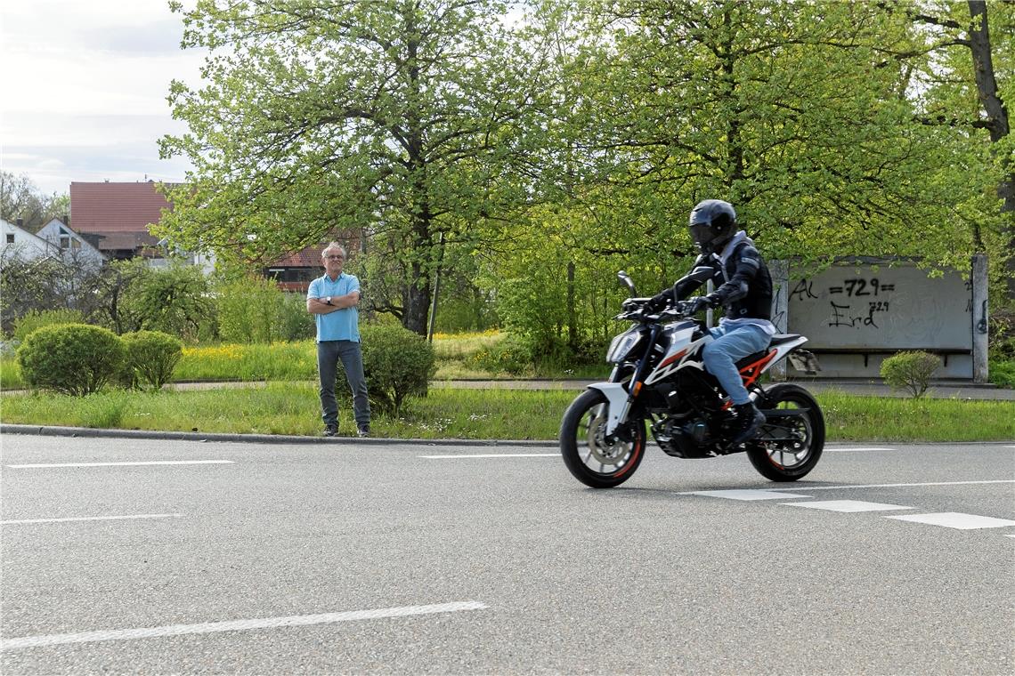 Laute Motorradfahrer nerven einfach nur