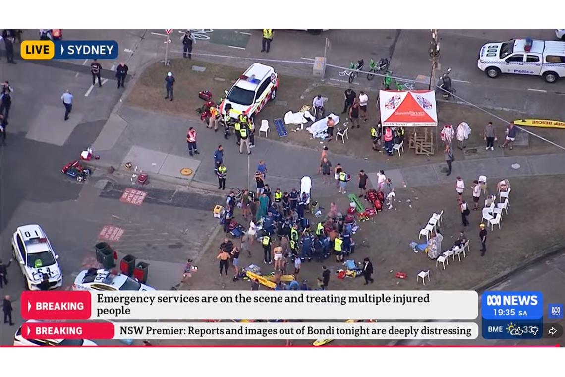 Polizei: Angreifer in Sydney waren Vater und Sohn