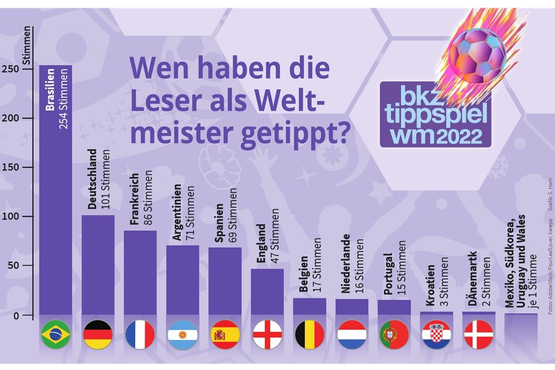 Das WM-Finale wird wohl eine enge Kiste Die meisten Teilnehmer an unserem WM-Tippspiel haben auf Brasilien und Deutschland als neue Titelträger gesetzt.