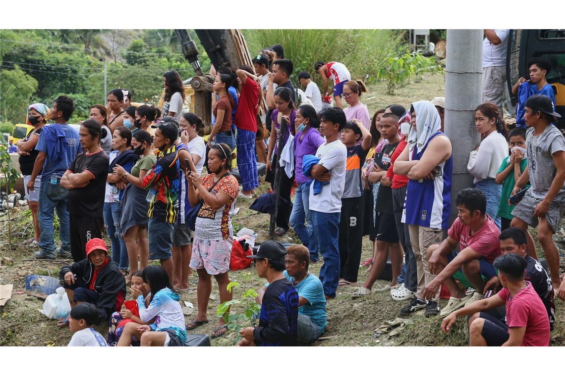 Die meisten Vermissten seien Beschäftigte der Deponie und der Recyclinganlage.