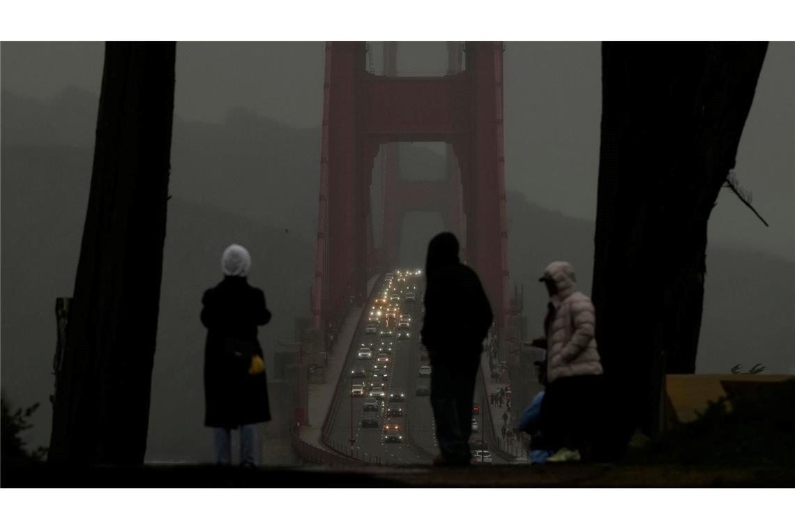 Die Menschen in Kalifornien müssen sich auf heftigen Regen während der Weihnachtsfeiertage einstellen.