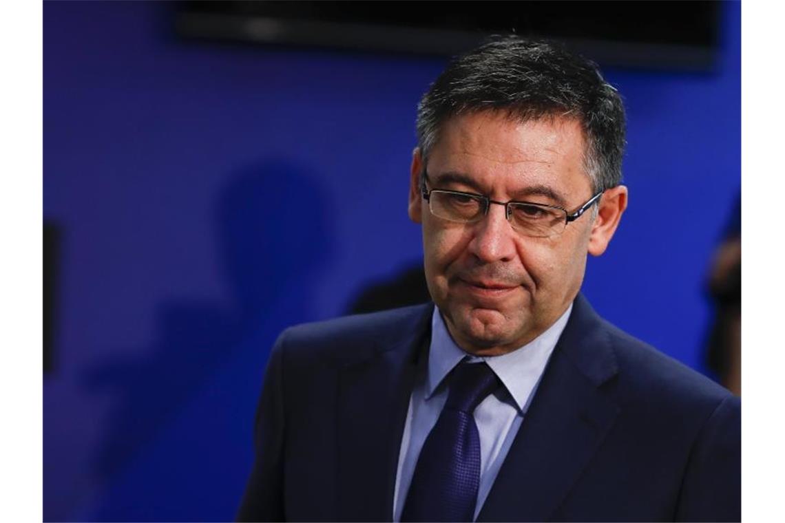„Barçagate“ lässt Messi-Club nicht zur Ruhe kommen Die Methoden von Vereinspräsident Josep Maria Bartomeu werden in der Clubführung des FC Barcelona hart kritisiert. Foto: --/gtres/dpa
