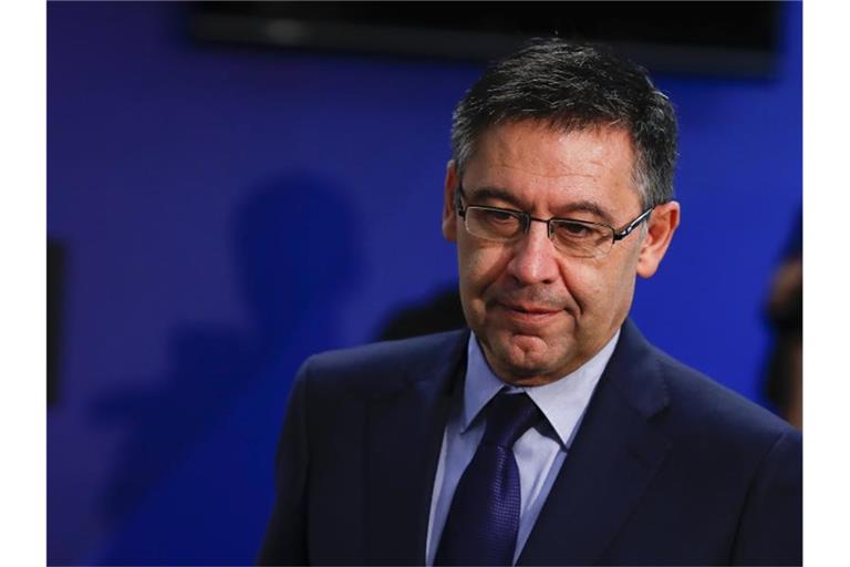 Die Methoden von Vereinspräsident Josep Maria Bartomeu werden in der Clubführung des FC Barcelona hart kritisiert. Foto: --/gtres/dpa