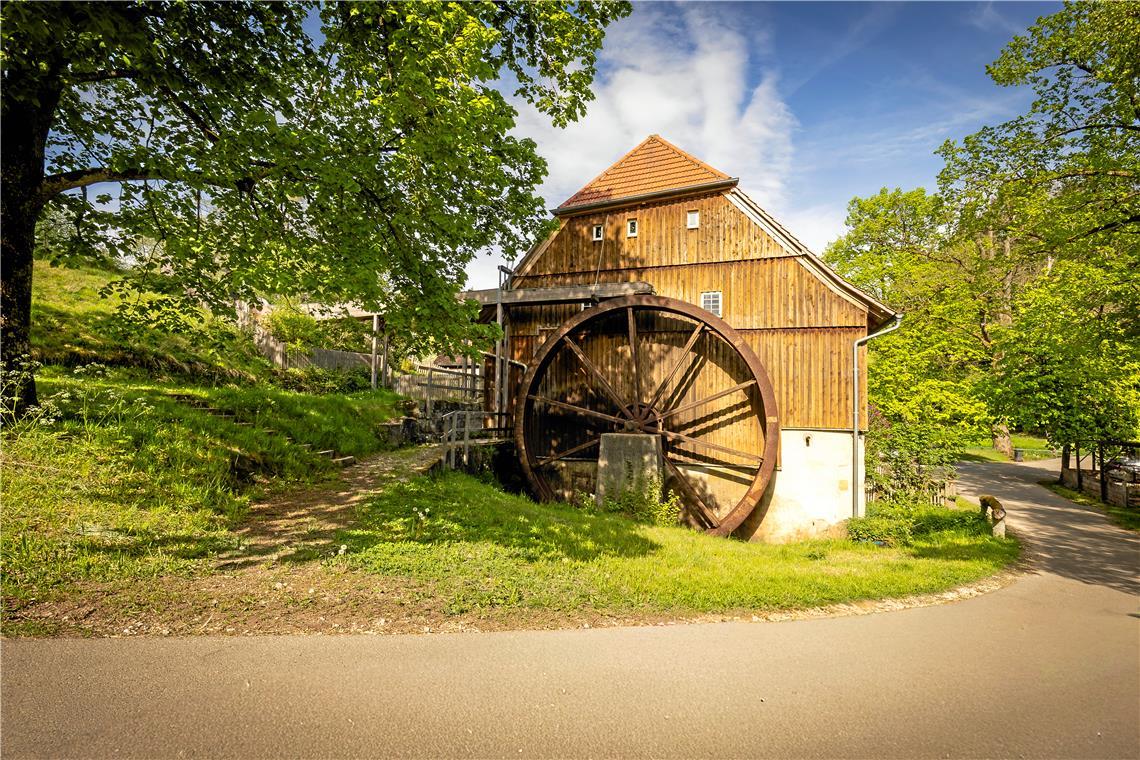 Die Meuschenmühle in Welzheim an einem sonnigen Maitag.  Foto: Alexander Becher