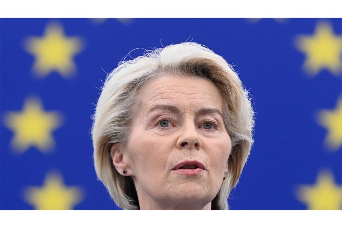Von der Leyens Kommission übersteht weitere Misstrauensvoten Die Misstrauenanträge gegen die EU-Kommission von Ursula von der Leyen sind im Europäischen Parlament gescheitert. (Archivbild)