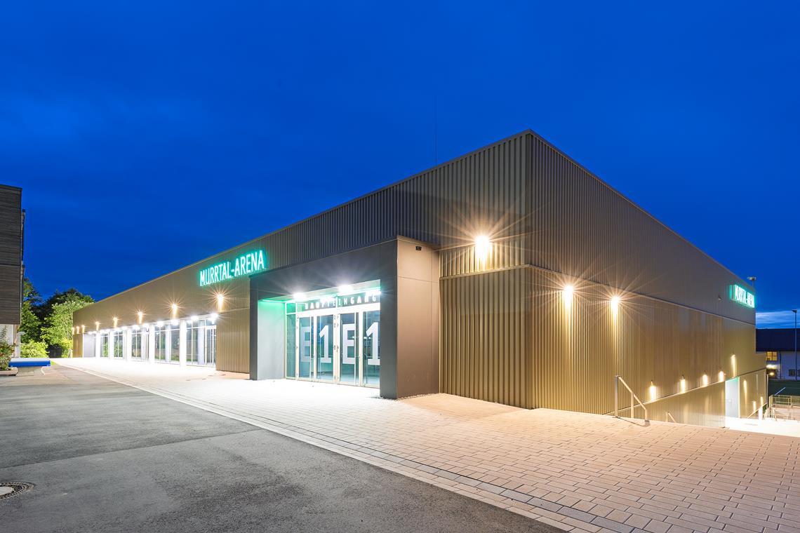 Die Murrtal-Arena hat ihre Pforten seit mittlerweile gut einem Jahr geöffnet. Foto: Alexander Becher