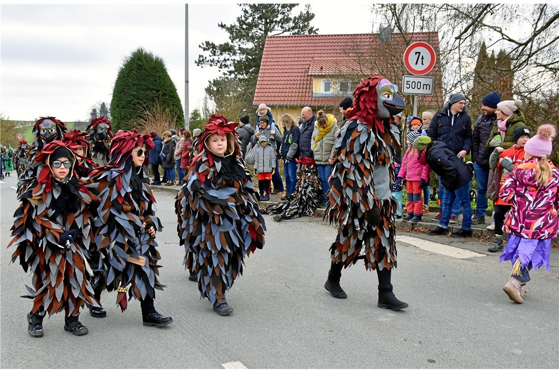 Die Murrtalspatzen aus Burgstetten führten mit den Gees-Musikern Nellmersbach de...