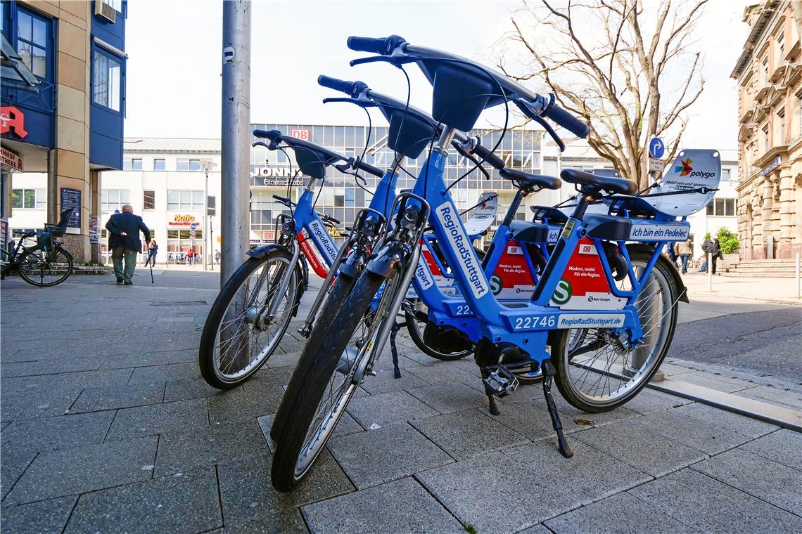 Die Nachfrage nach den Leihrädern ist in Marbach überschaubar. Archivfoto: Simon Granville