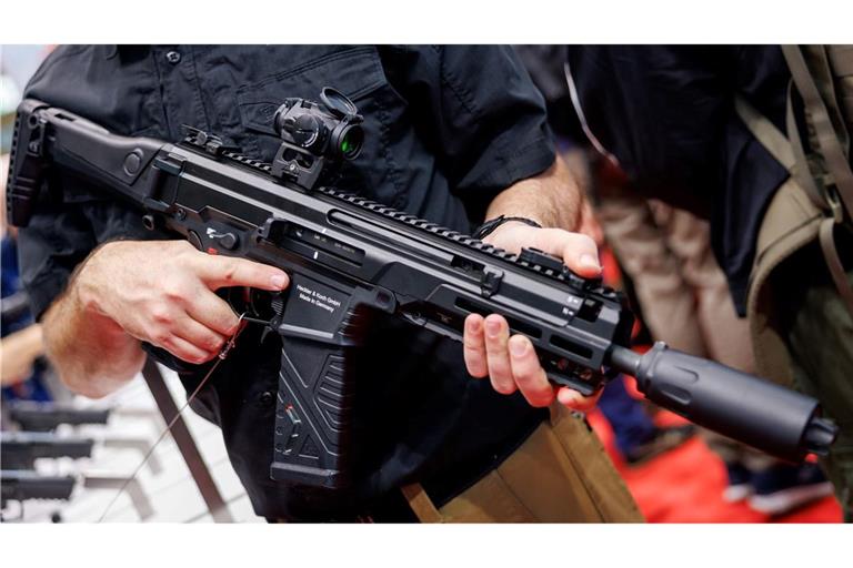 Die Nachfrage nach Waffen von Heckler & Koch ist gestiegen.