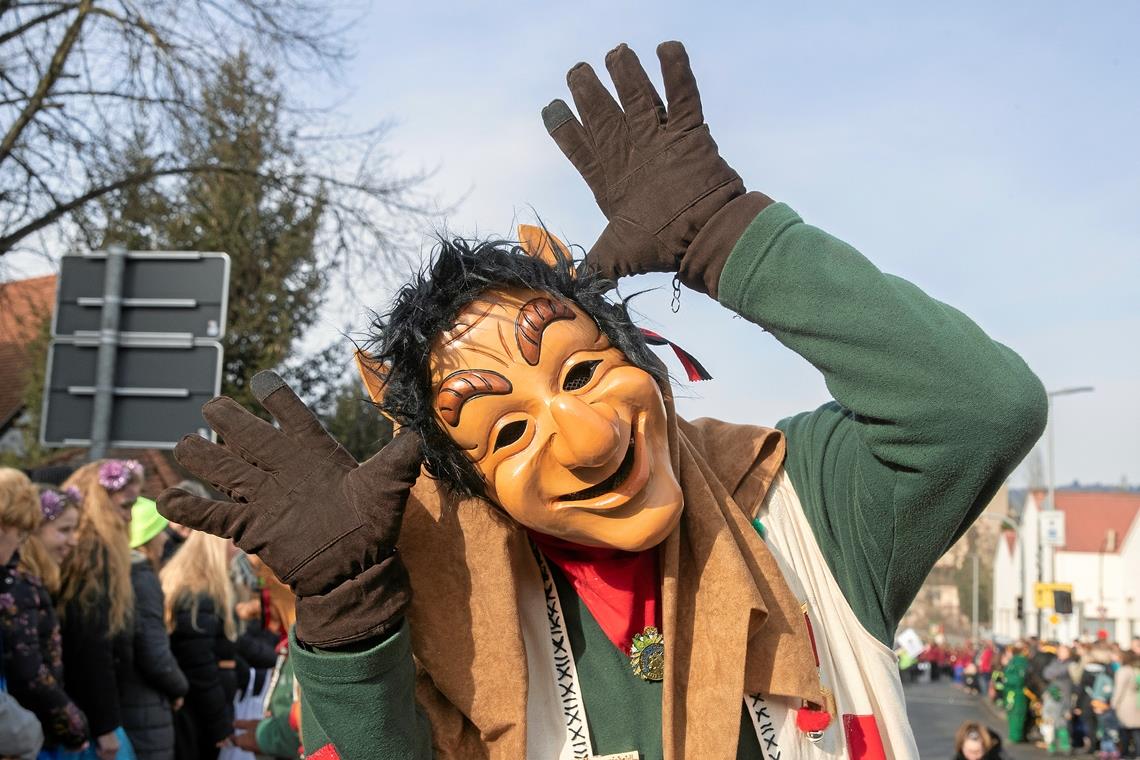 Die Narren haben sich beim Landesnarrentreffen in Murrhardt äußerst wohl gefühlt. Foto: J. Fiedler