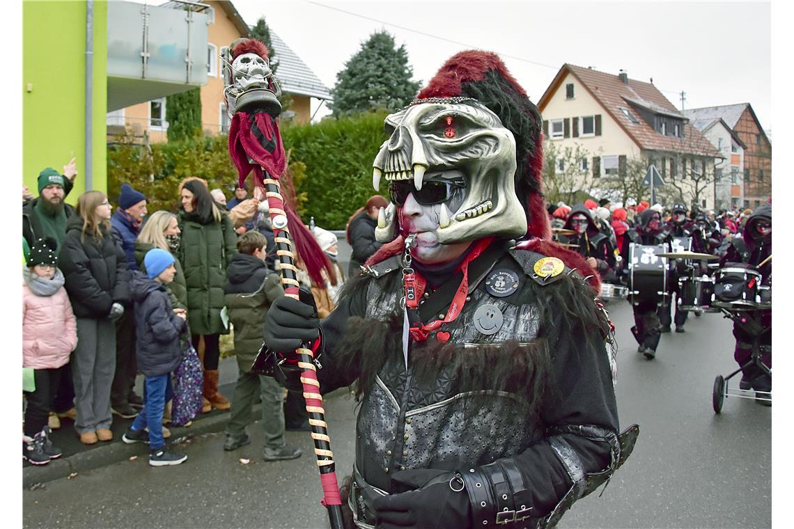 Die Narrenzuft Grenzbachtal lehrt das Fürchten.