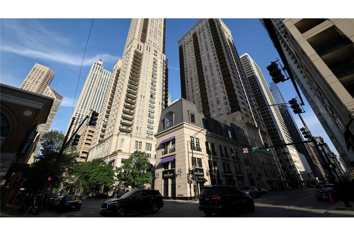 Die Nationalmannschaft wohnt bei ihrem ersten WM-Stopp in den USA in Chicago.