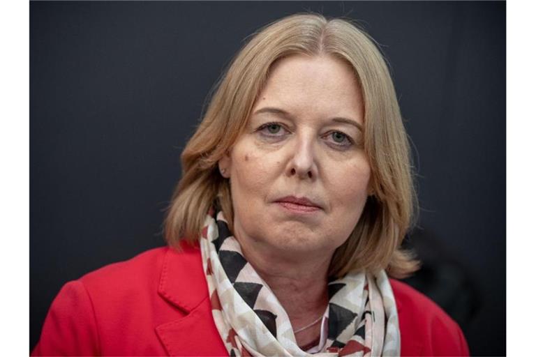 Die neue Bundestagspräsidentinb Bärbel Bas. Foto: Michael Kappeler/dpa