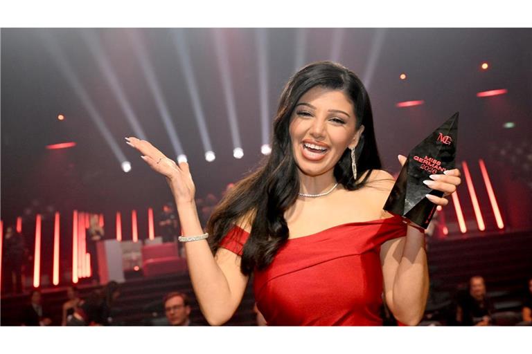 Die neue "Miss Germany" konnte es kaum fassen.