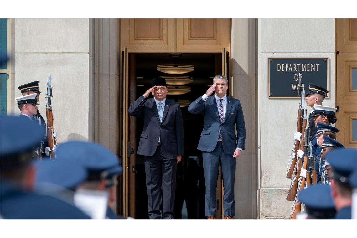 Die neue Partnerschaft wurde nach einem Treffen beider Politiker in Washington bekannt.