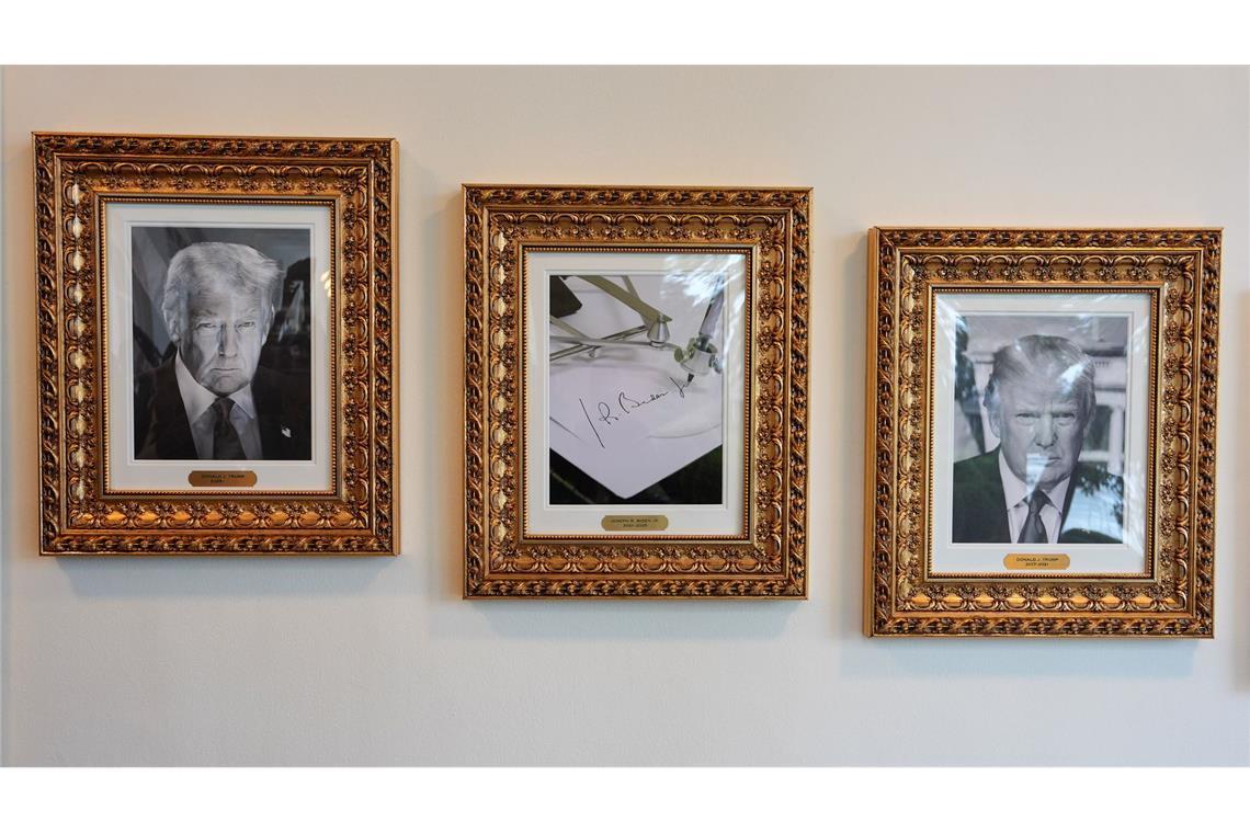 Die neue Präsidenten-Galerie ist enthüllt worden.