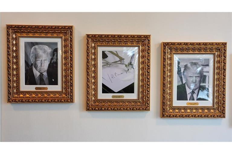 Die neue Präsidenten-Galerie ist enthüllt worden.