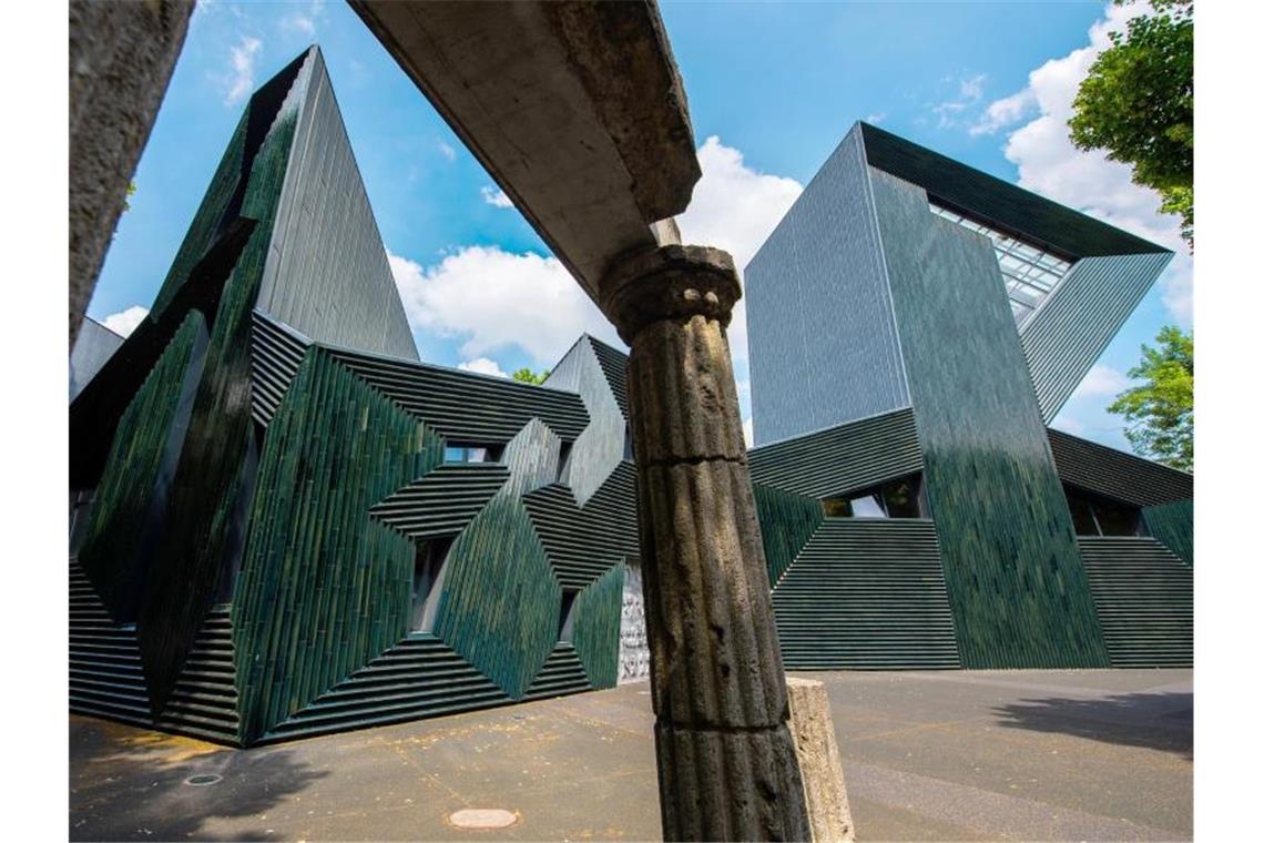 Limes und jüdisches Kulturgut sind neues Welterbe Die Neue Synagoge in Mainz. Foto: Andreas Arnold/dpa