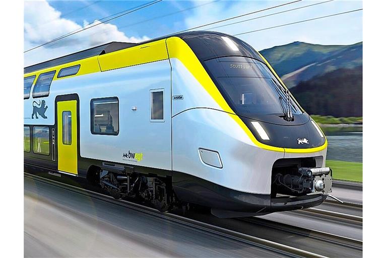 Die neuen Doppelstockzüge des Landes vom französischen Hersteller Alstom werden von vorne herein digital ausgerüstet.