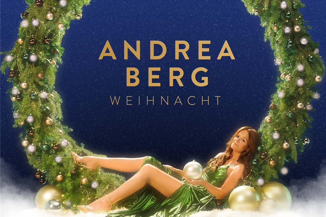 Neue Edition von Andrea Bergs „Weihnacht“ ab morgen erhältlich Die neuen Songs des Albums sind von Andrea Berg selbst verfasst. Foto: Bergrecords – Sandra Ludewig