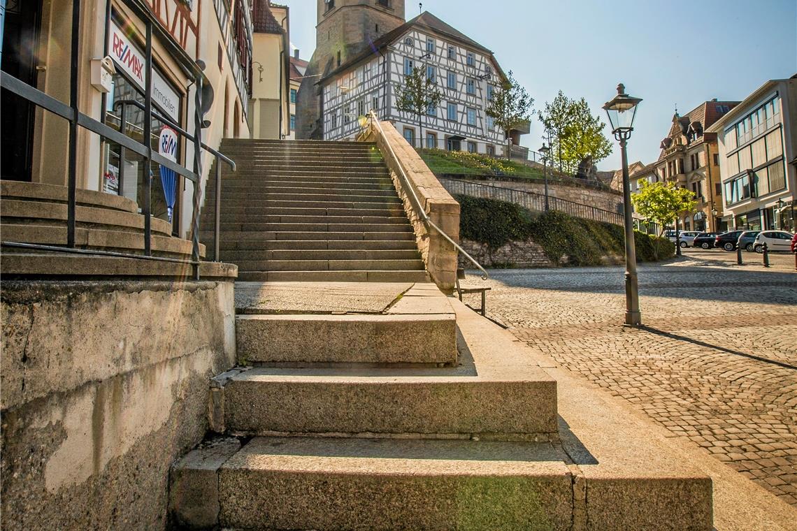Schritt für Schritt, sicher und schön Die Neuordnung des gesamten Marktplatzes inklusive der Kirchstaffelsanierung könnte den Berechnungen aus dem Jahr 2019 zufolge etwa 950000 Euro kosten.