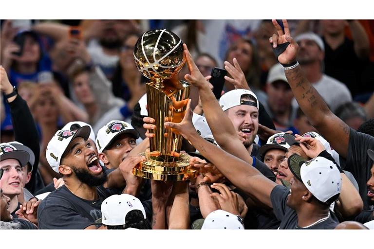 Die New York Knicks sind NBA-Chamion.