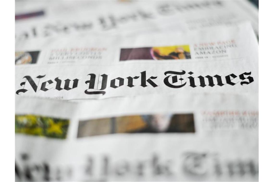 „New York Times“ fällt auf Hochstapler rein Die „New York Times“ fiel auf einen Hochstapler herein. Foto: Ole Spata/dpa
