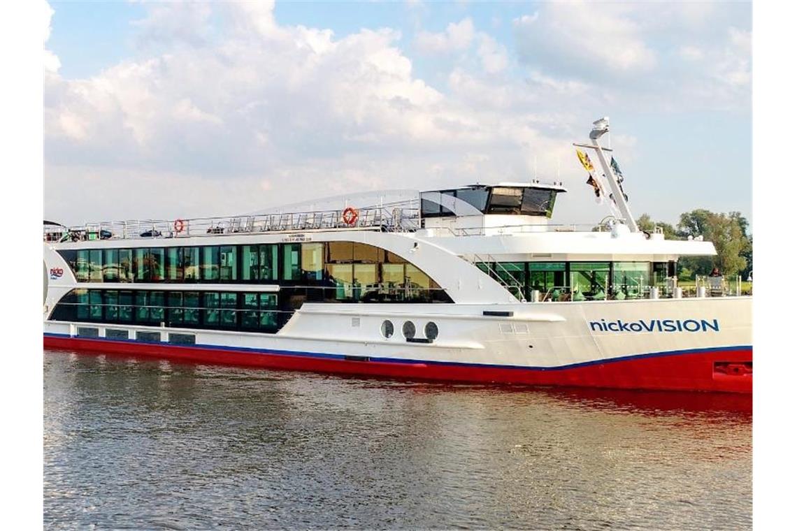 Leinen los auch wieder bei Flusskreuzfahrtschiffen Die „Nicko Vision“ sollte heute von Frankfurt aus in Richtung Rhein starten. Foto: Nicko Cruises/dpa