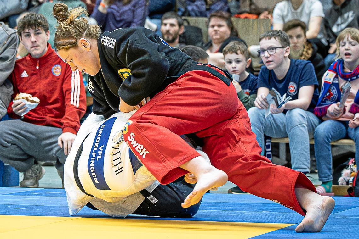 Die Niederländerin Marit Kamps (oben) soll auch am Samstag wieder in der Bundesliga für die TSG Backnang punkten. Archivfoto: Alexander Becher