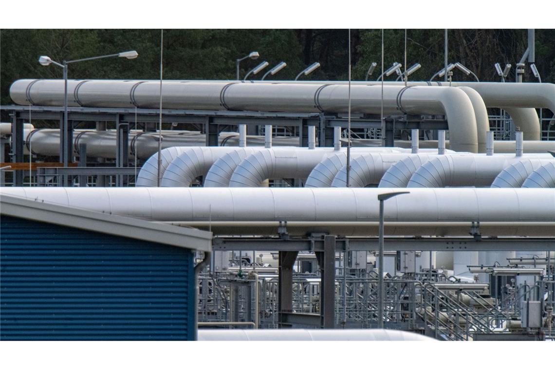 Konkurs abgewendet: Nord Stream 2 AG kann weitermachen Die Nord Stream 2-Pipeline ist nie in Betrieb genommen worden. (Archivbild)