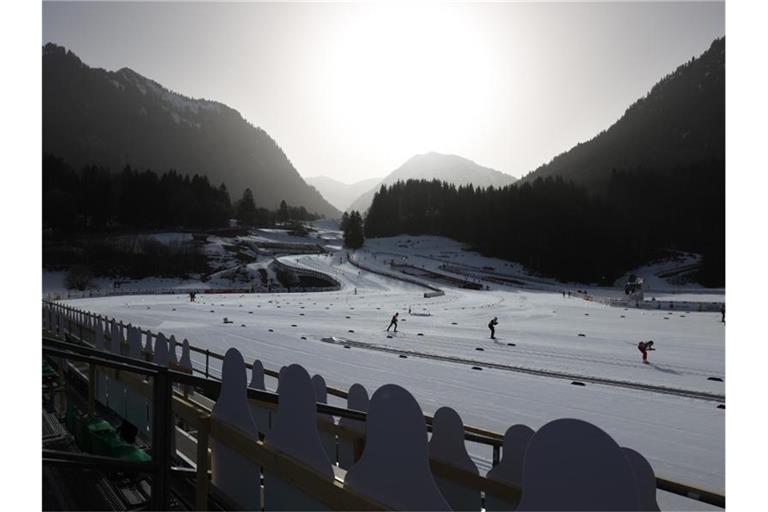 Die nordische Ski-WM findet in Oberstdorf statt. Foto: Karl-Josef Hildenbrand/dpa