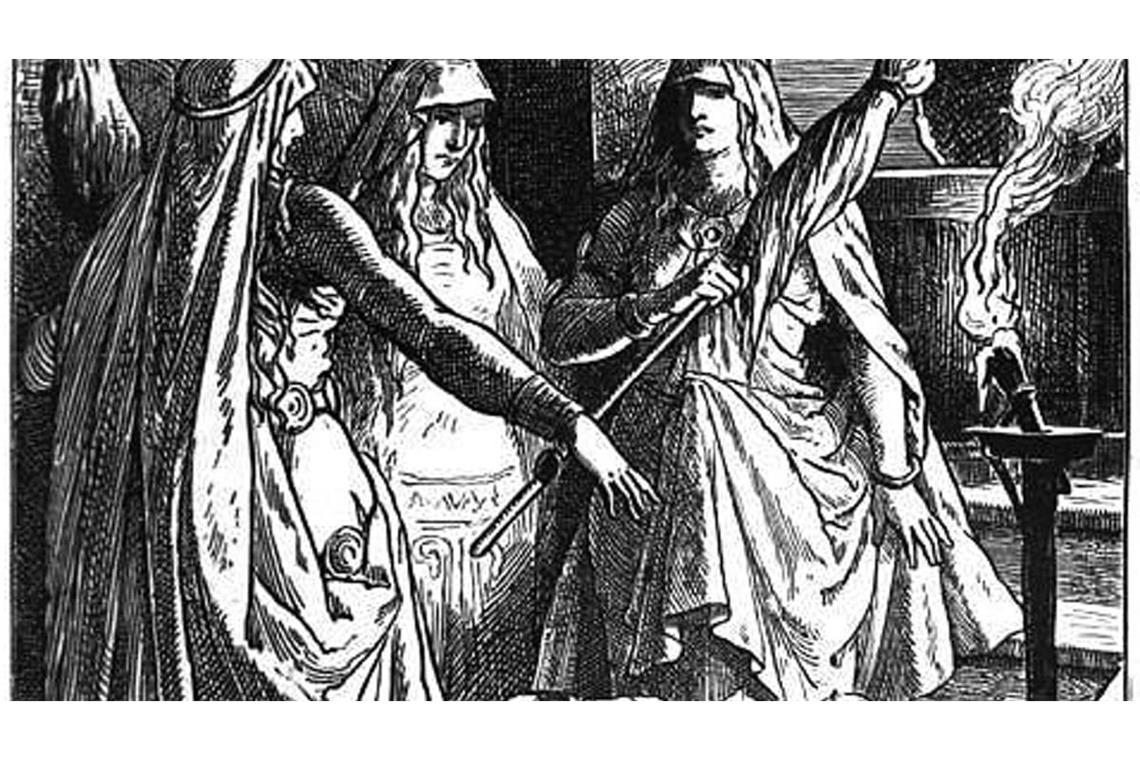 Die Nornen (1889) von Johannes Gehrts