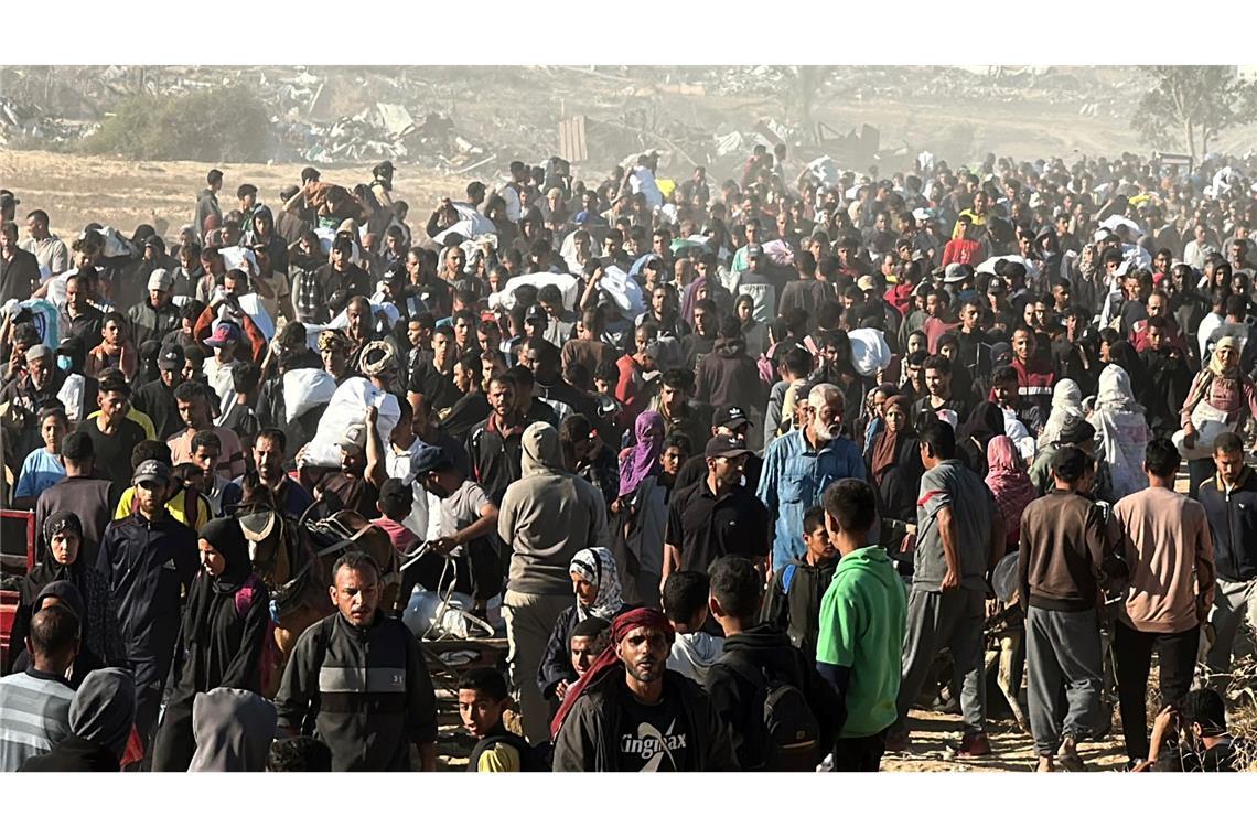 Warten auf die Hamas: Gelingt eine Waffenruhe in Gaza? Die Notlage der Bevölkerung in Gaza hat sich weiter verschärft. (Archivbild)