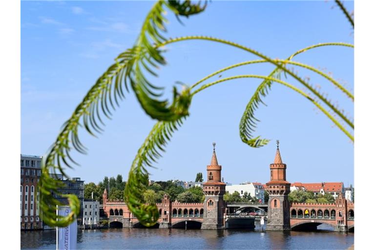 Die Oberbaumbrücke verbindet Friedrichshain und Kreuzberg. Der Bezirk möchte keine Corona-Hilfe durch die Bundeswehr. Foto: Jens Kalaene/dpa-Zentralbild/ZB