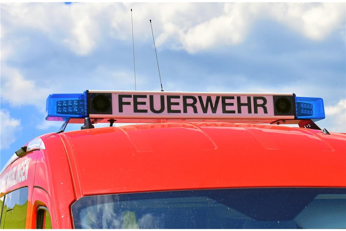 Toter in Murr aufgefunden Die örtliche Feuerwehr war vor Ort im Einsatz. Symbolbild: T. Sellmaier