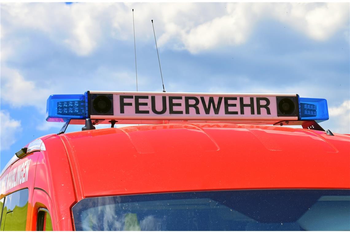 Die örtliche Feuerwehr war vor Ort im Einsatz. Symbolbild: T. Sellmaier 