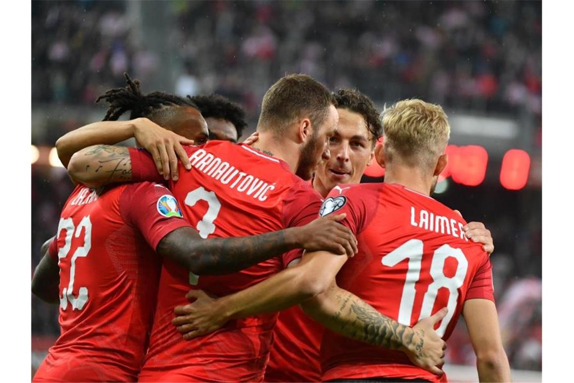 Perisic führt Kroatien auf Platz eins - Polen verliert Die Österreicher setzten sich souverän gegen Lettland durch. Foto: Barbara Gindl/APA