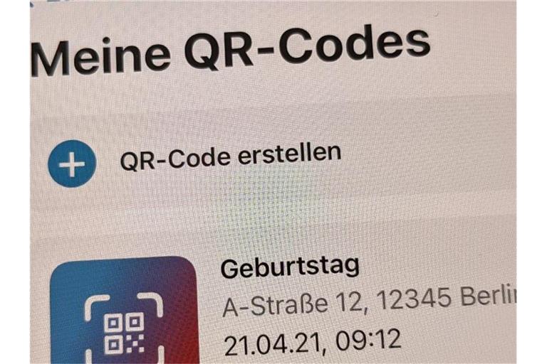 Die offizielle Corona-Warn-App des Bundes in der neuen Version 2.0 auf einem iPhone 12 Pro. Foto: Christoph Dernbach/dpa