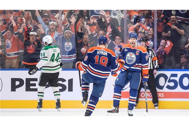 Die Oilers übernehmen in der Serie das Kommando.