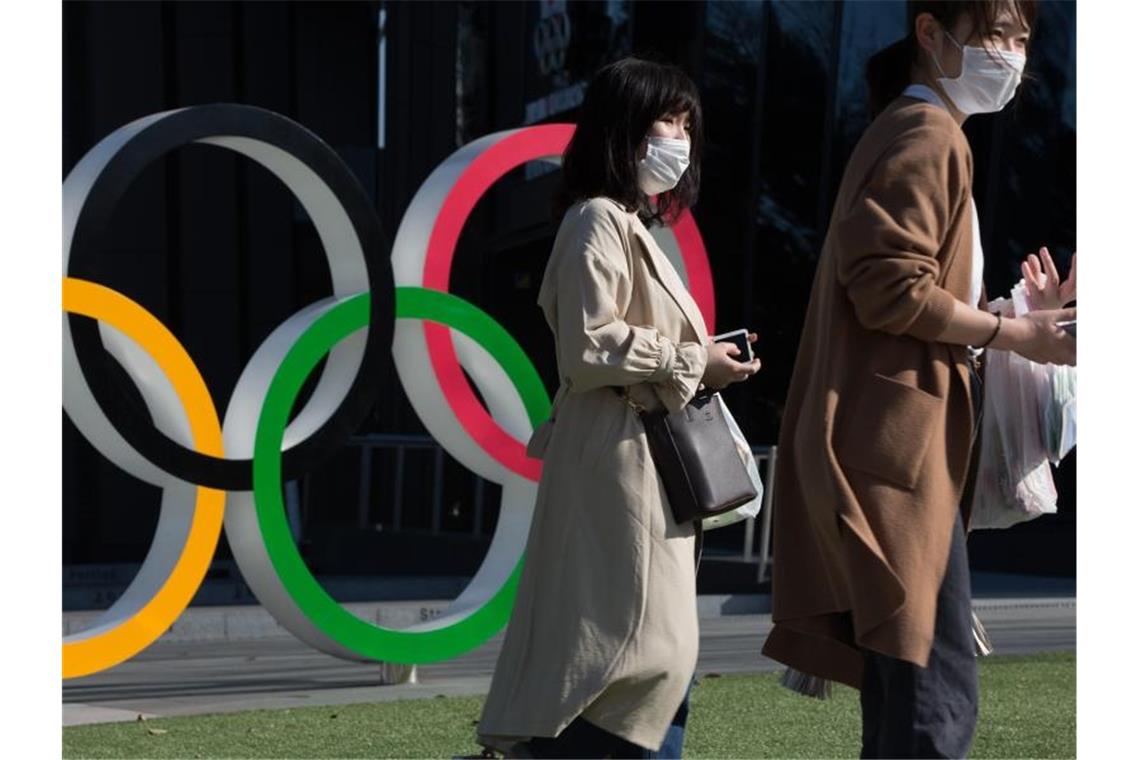 Die Olympischen Spiele in Tokio könnten abgesagt bzw. verschoben werden. Foto: Stanislav Kogiku/SOPA Images via ZUMA Wire/dpa