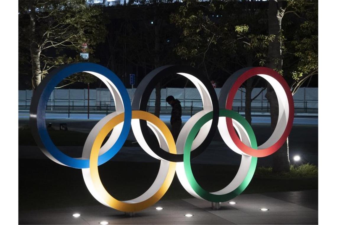 Die Olympischen Spiele in Tokio sollen am 23. Juli 2021 eröffnet werden. Foto: Jae C. Hong/AP/dpa