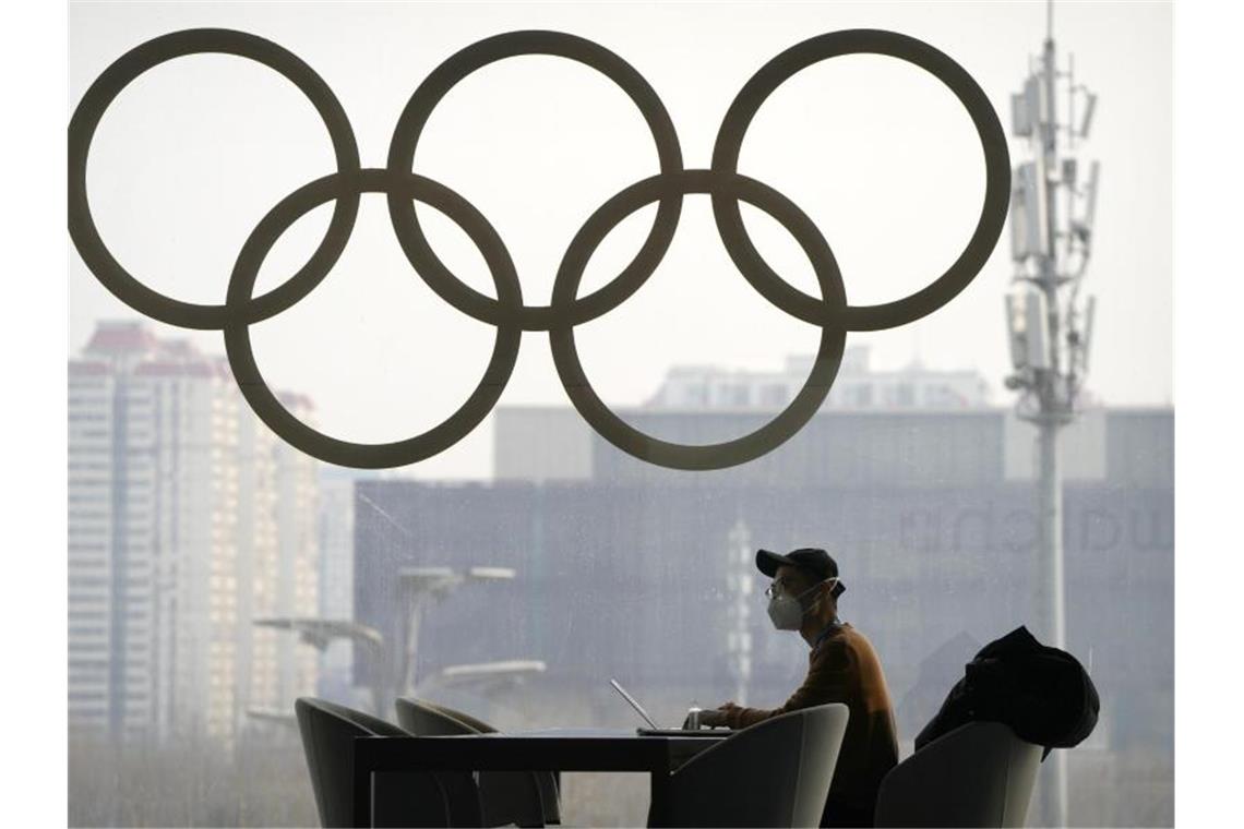 Korrespondenten in China beklagen „nie da gewesene Hürden“ Die Olympischen Winterspiele in Peking finden vom 04.-20.02.2022 statt. Foto: Mark Schiefelbein/AP/dpa