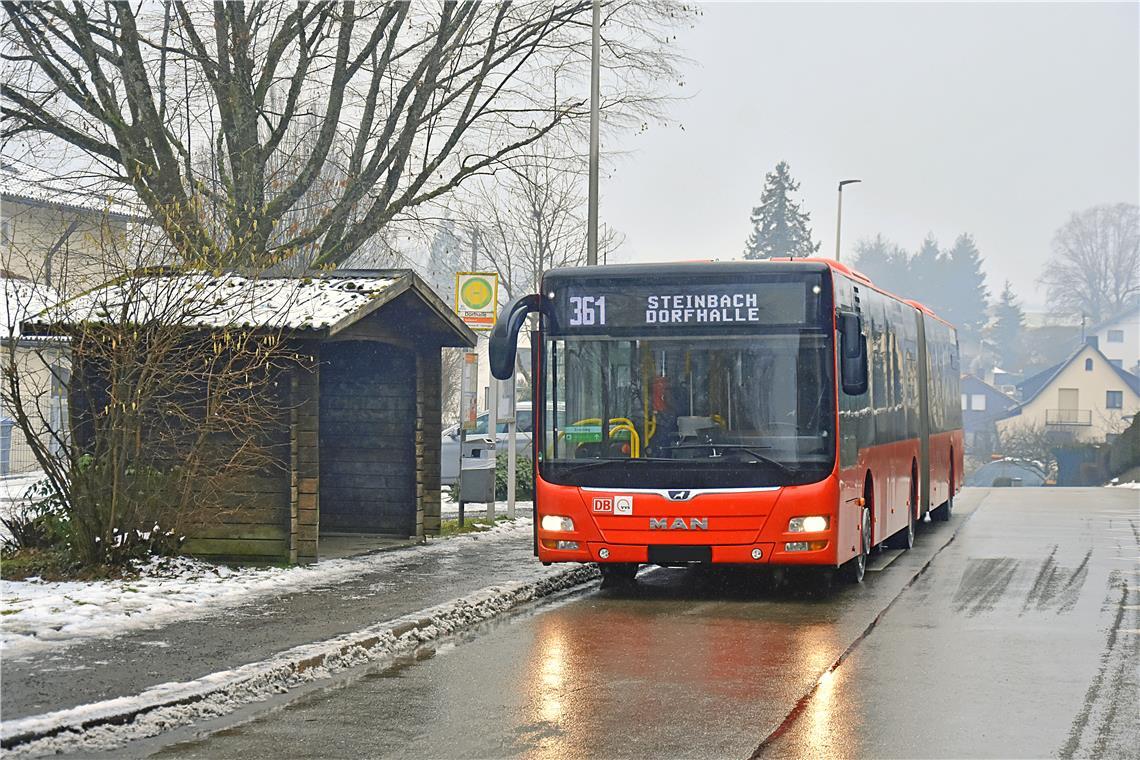 Die Optimierung der Wendesituation in Steinbach soll die Fahrplanstabilität verbessern, heißt es. Foto: Tobias Sellmaier