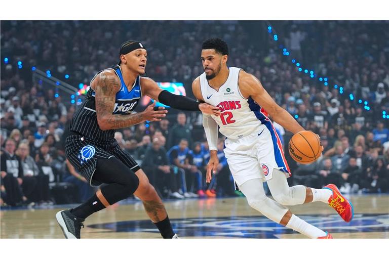 Die Orlando Magic mit Topspieler Paolo Banchero verpassten gegen Detroit auch die zweite Chance, die Serie zu beenden.