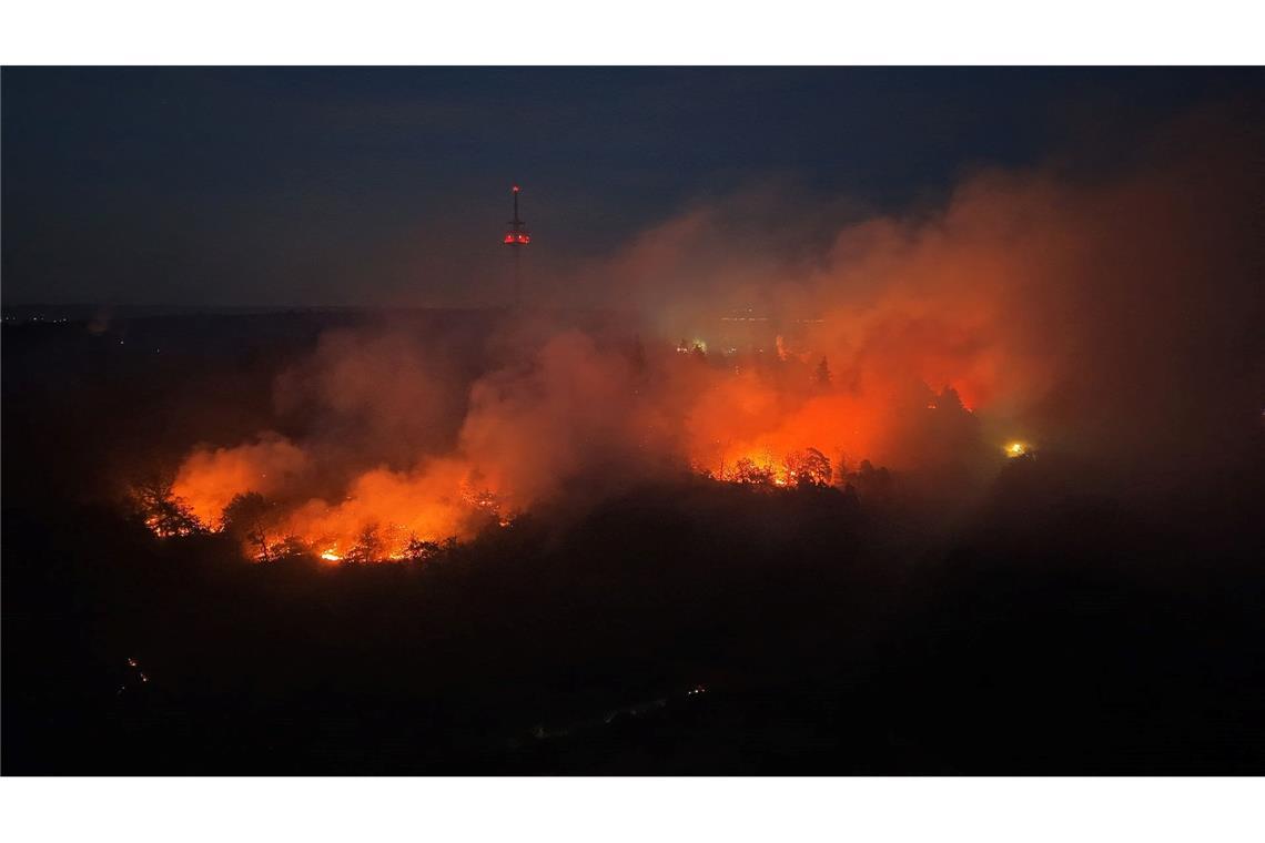 Die Ortschaft Traisen blieb wegen der Explosionsgefahr geräumt.