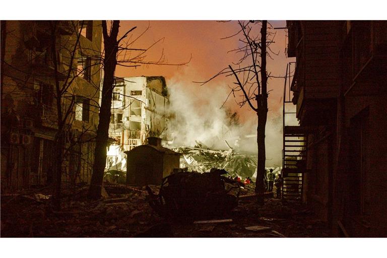 Die ostukrainische Großstadt Charkiw ist immer wieder Ziel russischer Luftangriffe. (Archivbild)