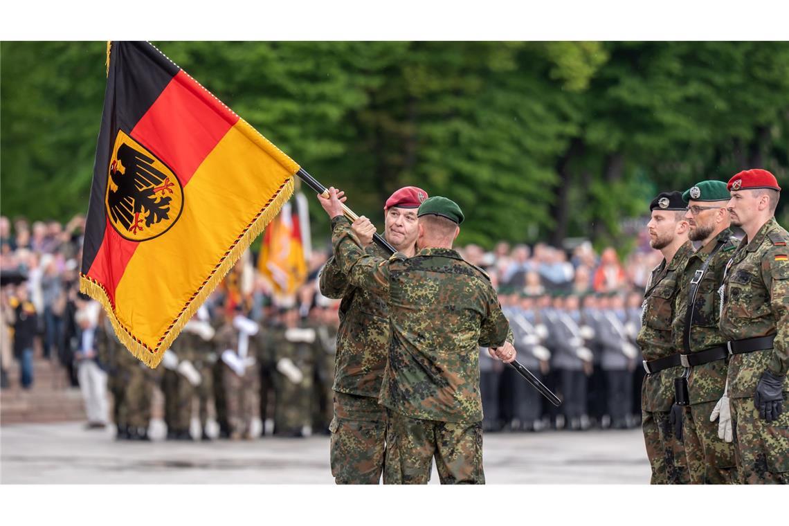 Merz: Jeden Zentimeter des Nato-Territoriums verteidigen Die Panzerbrigade 45 der Bundeswehr ist dauerhaft in Litauen stationiert und soll die Ostflanke der NATO unterstützen.
