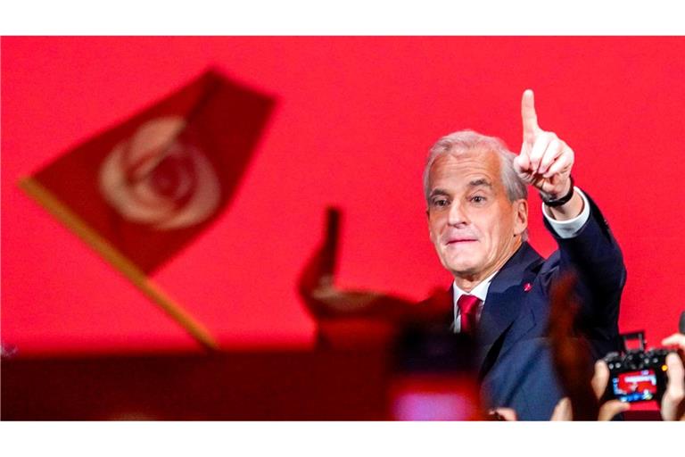 Die Partei von Ministerpräsident Støre wurde stärkste Kraft.