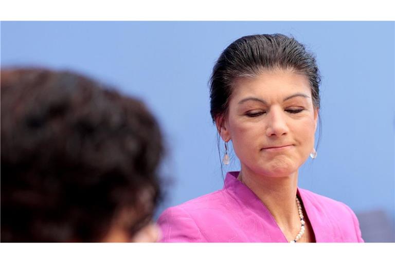 Die Partei von Sahra Wagenknecht ist vor dem Bundesverfassungsgericht mit zwei Klagen gescheitert (Archivbild).